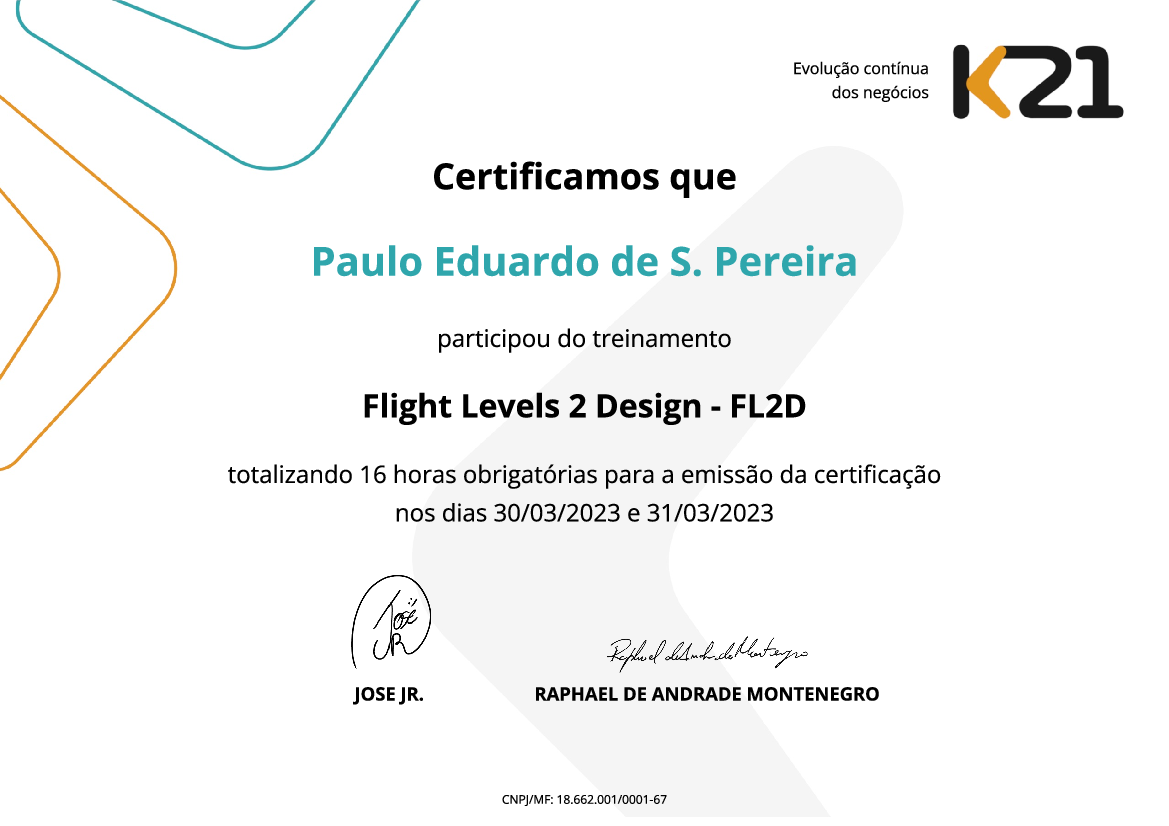 Certificado K21